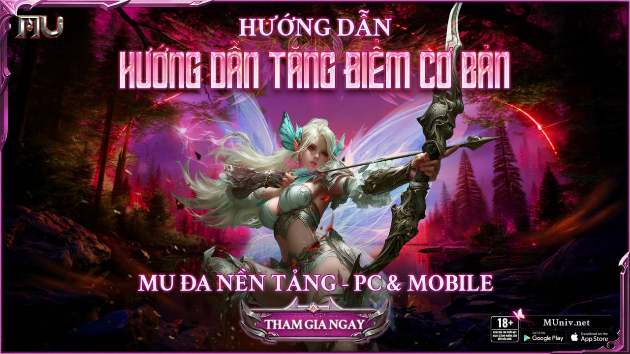 HƯỚNG DẪN TĂNG ĐIỂM CƠ BẢN ĐỂ THĂNG CẤP
