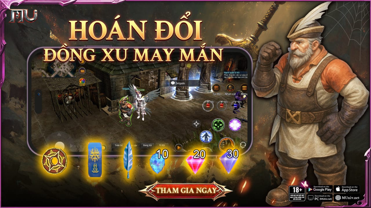 Hoán đổi đồng xu may mắn