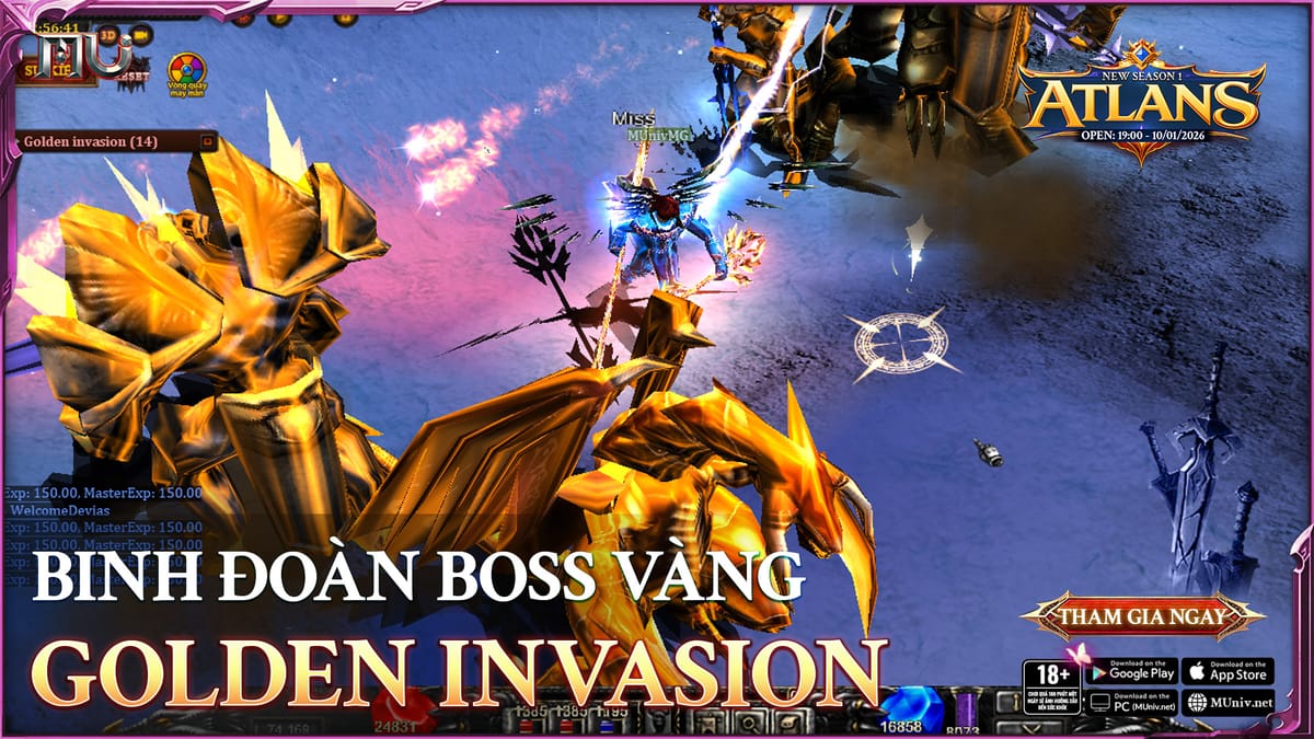 Hướng dẫn sự kiện binh đoàn boss vàng