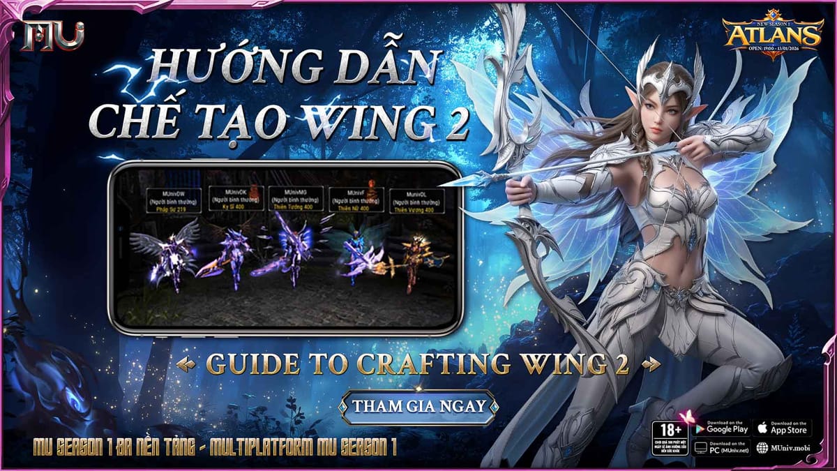 Hướng dẫn chế tạo cánh cấp 2