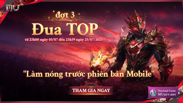 Chuỗi sự kiện đua TOP đợt 3 - Máy chủ Lorencia