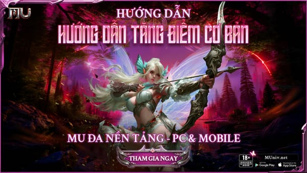 HƯỚNG DẪN TĂNG ĐIỂM CƠ BẢN ĐỂ THĂNG CẤP