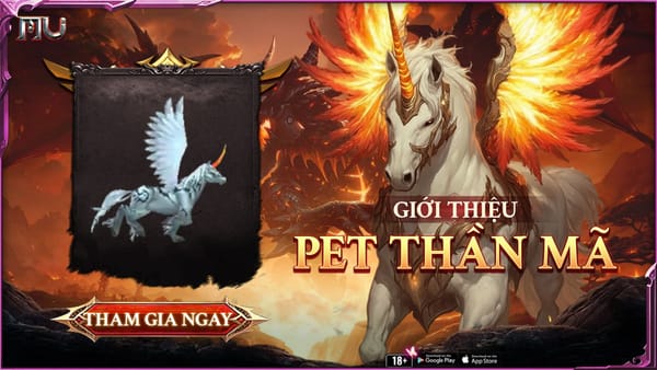 Hướng dẫn nâng cấp pet Thần Mã