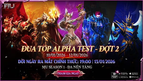 Chuỗi sự kiện đua top Alpha Test máy chủ Atlans - Đợt 2