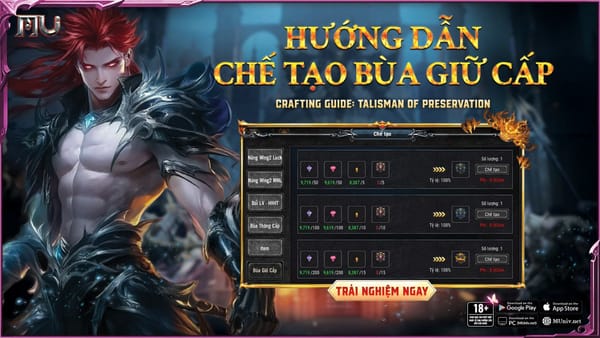 Hướng dẫn chế tạo bùa giữ cấp