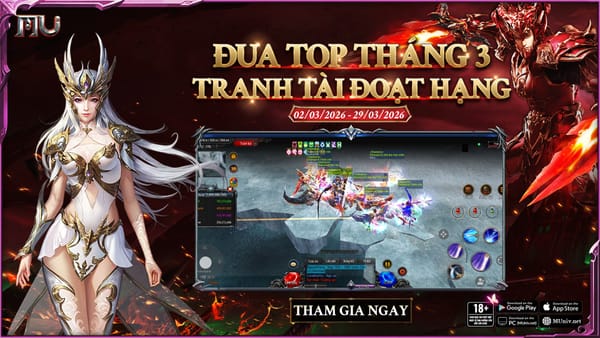 CHUỖI SỰ KIỆN ĐUA TOP THÁNG 3 - MÁY CHỦ TARKAN