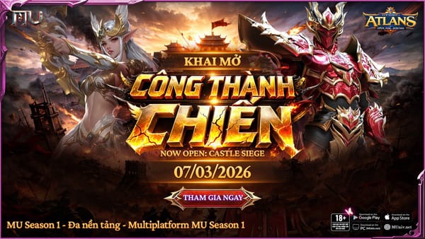 Sự kiện công thành chiến ngày 07/03/2026