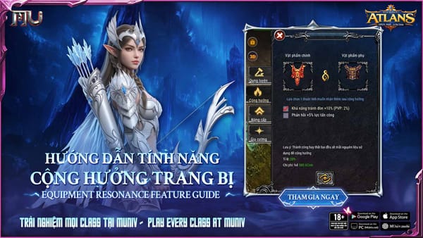 Hướng dẫn tính năng cộng hưởng trang bị